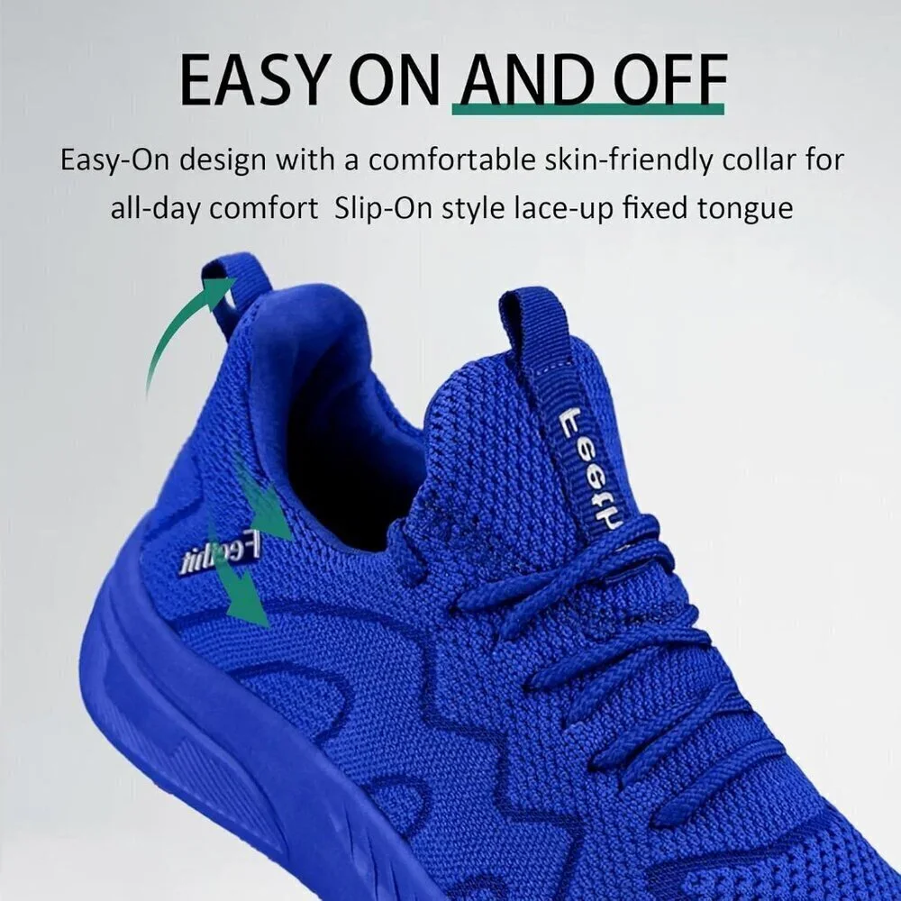 Lightweight Women's Slip-On Running & Tennis Shoes for Gym, Workout, Travel
